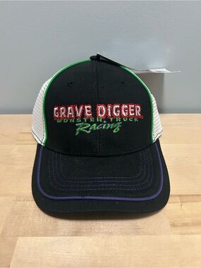 Grave Digger Monster Truck Racing Monster Jam Snapback NEW